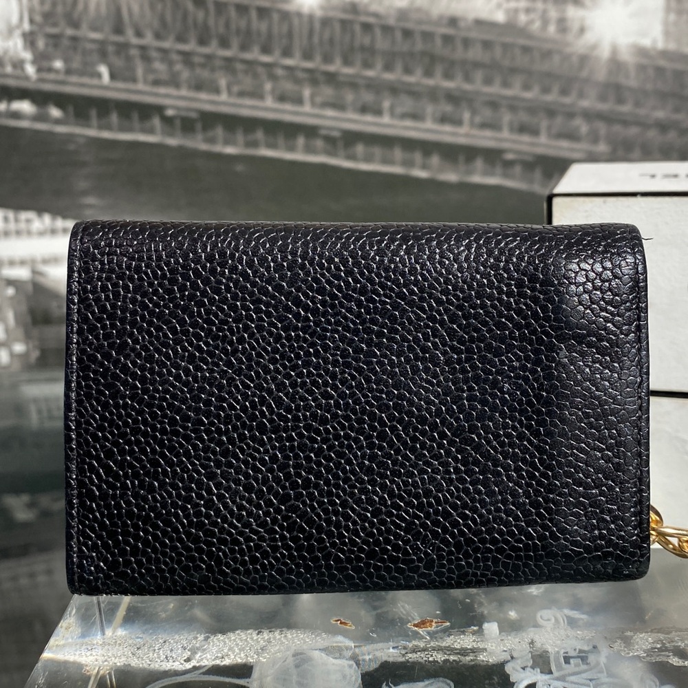 Authentic CHANEL Timeless CC Caviar Black Key Holder - Picture 6 of 11
